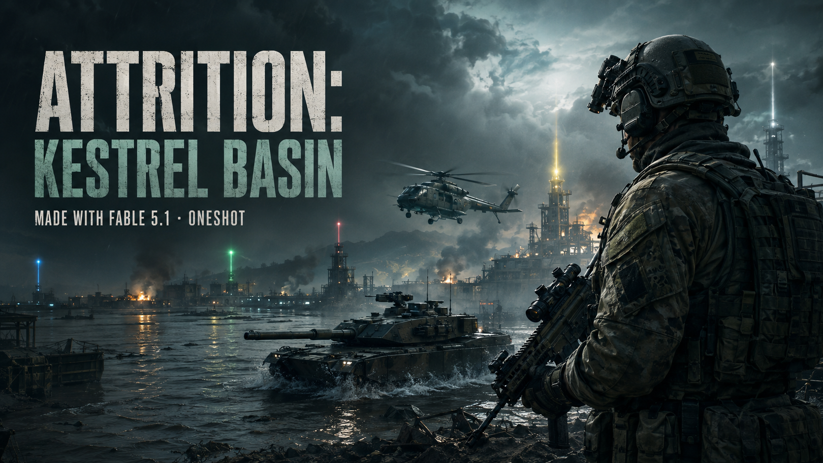 Attrition: Kestrel Basin cover